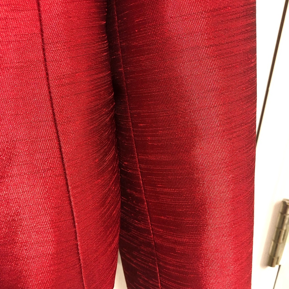 KASPER Two Piece Formal Cranberry Women’s Suit - Picture 6 of 15